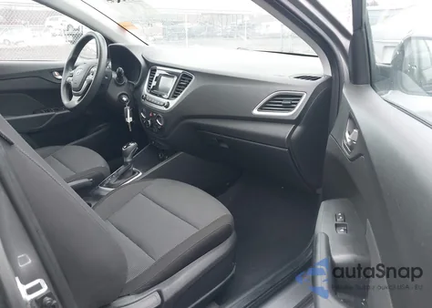 2022 Hyundai Accent Se из США, поврежденный, VIN 3KPC24A6XNE159415